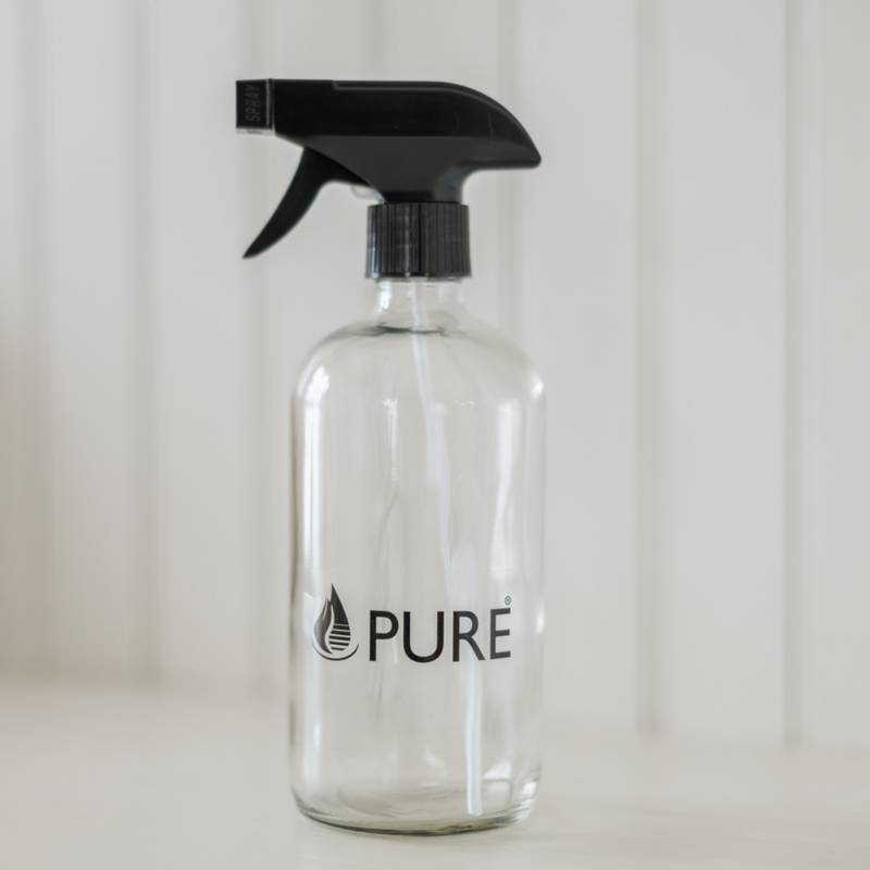 Bouteille de verre avec vapo 500 ml Pure - vide