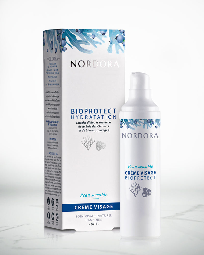 Crème visage peau sensible BioProtect Hydratation