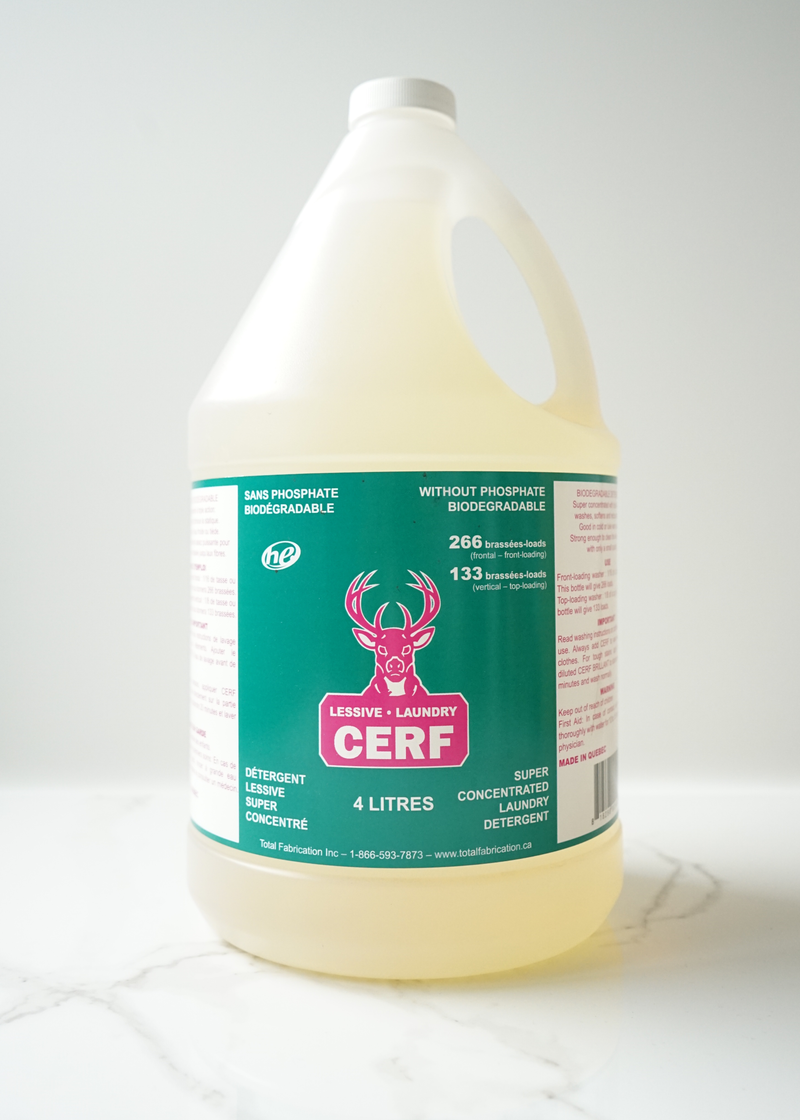 Cerf Détergent à lessive ultra concentré 4L